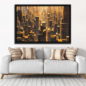 Dream Filled City - Finance Art
