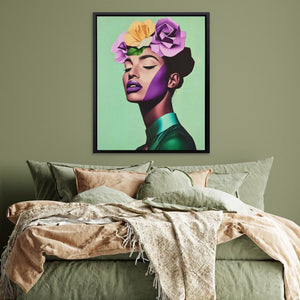 Dreaming in Roses - Luxury Wall Art