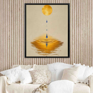 Dripping Sun - Luxury Wall Art