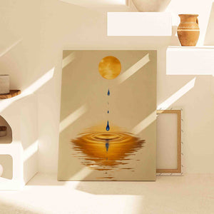 Dripping Sun - Luxury Wall Art