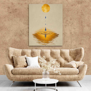 Dripping Sun - Luxury Wall Art