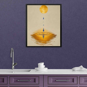 Dripping Sun - Luxury Wall Art