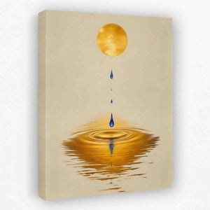 Dripping Sun - Luxury Wall Art
