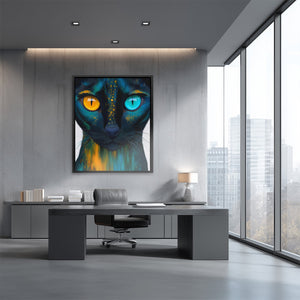 Dual Soul Cat - Luxury Wall Art
