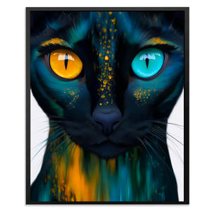 Dual Soul Cat - Luxury Wall Art