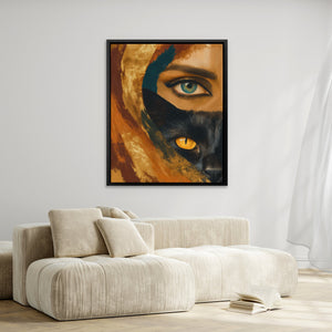 Dual Soul Portrait - Luxury Wall Art