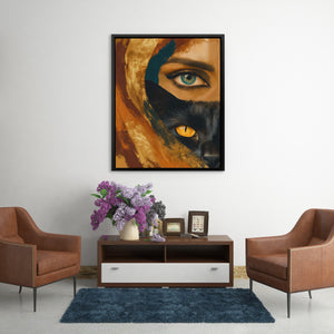 Dual Soul Portrait - Luxury Wall Art