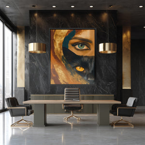 Dual Soul Portrait - Luxury Wall Art