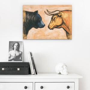 Dusk on Wall Street - Luxury Wall Art