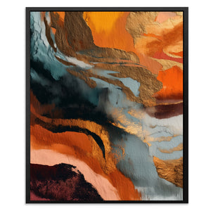 Dynamic Ink Wash - Luxury Wall Art