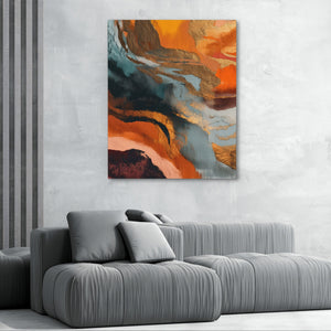 Dynamic Ink Wash - Luxury Wall Art