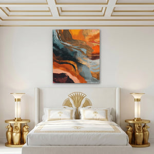 Dynamic Ink Wash - Luxury Wall Art