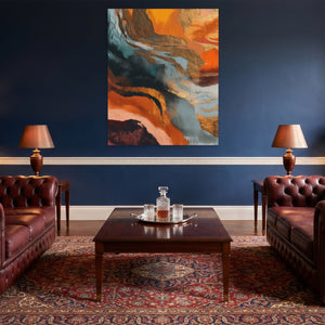 Dynamic Ink Wash - Luxury Wall Art
