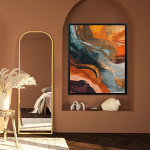 Dynamic Ink Wash - Luxury Wall Art