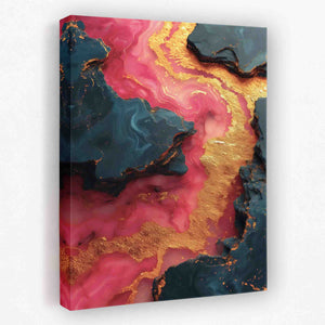 Dynamic Pink Dream - Luxury Wall Art