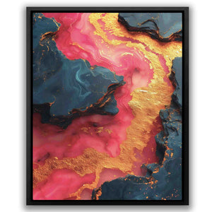 Dynamic Pink Dream - Luxury Wall Art