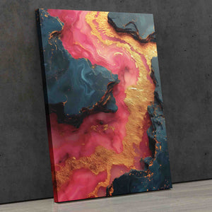 Dynamic Pink Dream - Luxury Wall Art