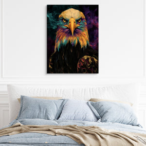Eagle Jewel Tones โ eagle jewel tones sq light blue bed 1port flush print