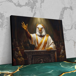Eagle Senator Triumphant - Luxury Wall Art