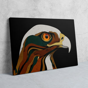 Eagles Amber Eye - Luxury Wall Art
