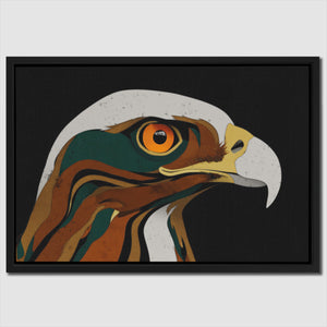 Eagles Amber Eye - Luxury Wall Art