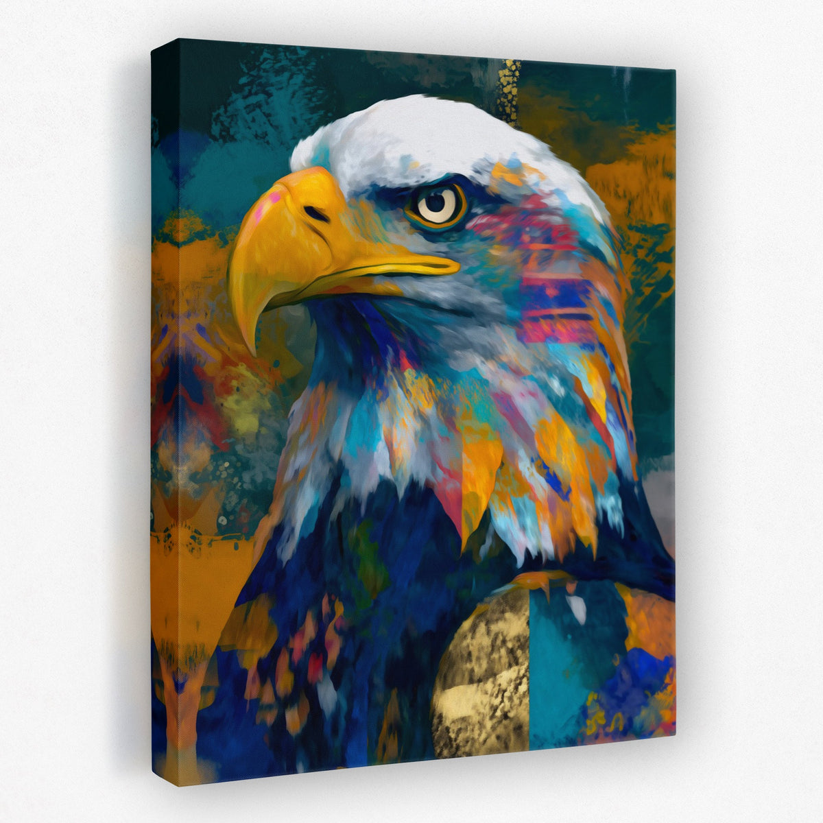 Eagle's Copper Storm - Luxury Wall Art