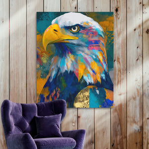 Eagle's Copper Storm - Luxury Wall Art