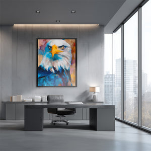 Eagle's Electric Storm - Luxury Wall Art