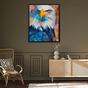 Eagles Electric Storm - Luxury Wall Art