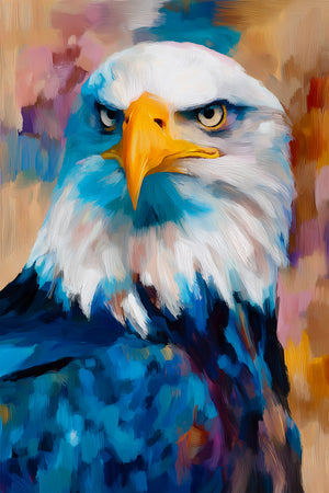 Eagles Electric Storm - Luxury Wall Art