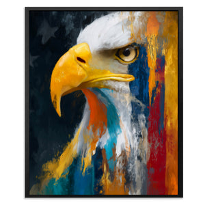 Eagle's Freedom Fire - Luxury Wall Art