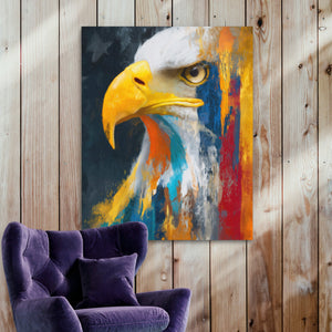 Eagle's Freedom Fire - Luxury Wall Art