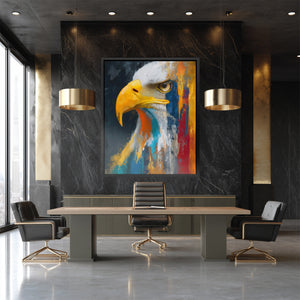 Eagle's Freedom Fire - Luxury Wall Art