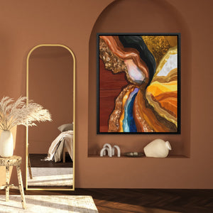 Earth Layers Reverie - Luxury Wall Art