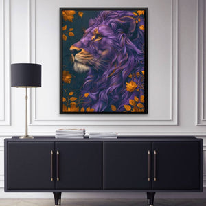 Earthly Lion - Luxury Wall Art