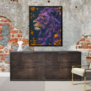 Earthly Lion - Luxury Wall Art