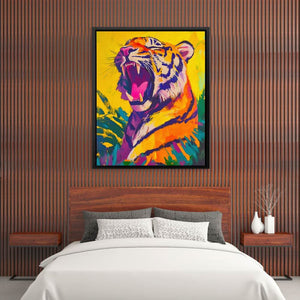 Echo of the Wild - Colorful Wall Art for Home Office