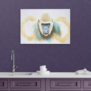 Echoes of the Ancients - Earth Tones Gorilla Canvas Print