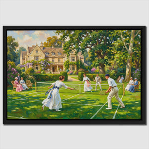 Edwardian Summer Tennis — Edwardian Summer Tennis Close Up Landscape 3