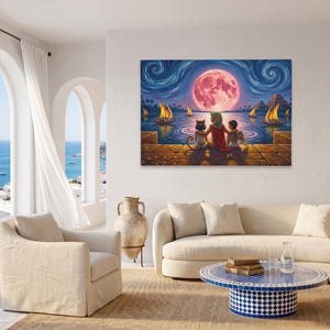 Egypt Midnight Moon — Egypt Midnight Moon Coast Living Room Land 20