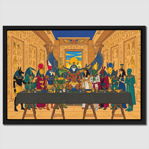 Egyptian Gods Banquet — Egyptian Gods Banquet Close Up Landscape 7
