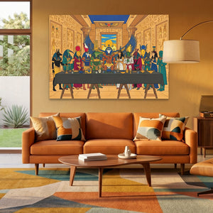 Egyptian Gods Banquet — Egyptian Gods Banquet Orange Room Land 135