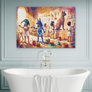 Egyptian Gods Workshop — Egyptian Gods Workshop Luxury Bathroom Wall 88