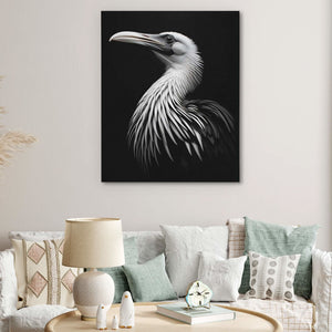 Egyptian Goose - Bird Wall Art in Black Frame