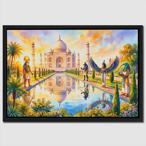 Egyptian Taj Mahal - Luxury Wall Art