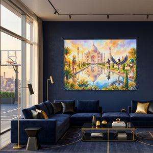Egyptian Taj Mahal - Luxury Wall Art