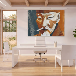 Elder Sage Portrait — Elder Sage Portrait Beach House Office Land 35