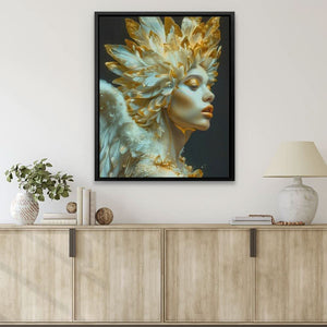 Elegant Angel - Large Abstract Canvas Print