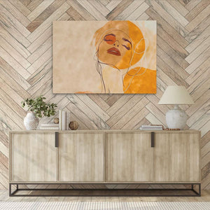 Elegant Muse - Woman Art for Bedroom