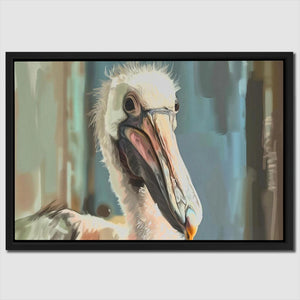 Elegant Pelican - Luxury Wall Art